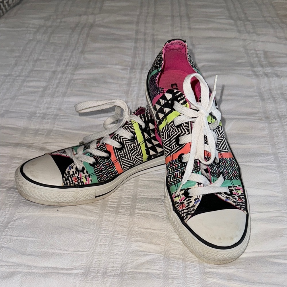 Converse Multicolor Patterned Sneakers